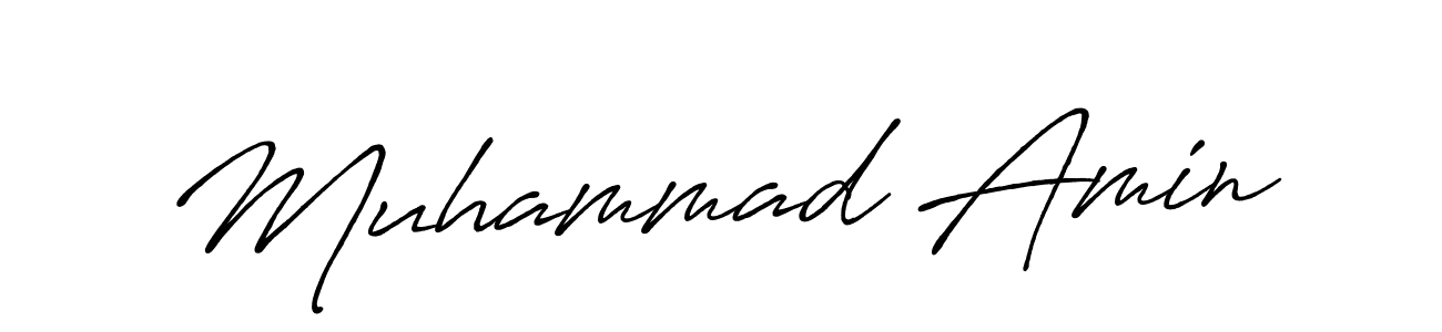 It looks lik you need a new signature style for name Muhammad Amin. Design unique handwritten (Antro_Vectra_Bolder) signature with our free signature maker in just a few clicks. Muhammad Amin signature style 7 images and pictures png