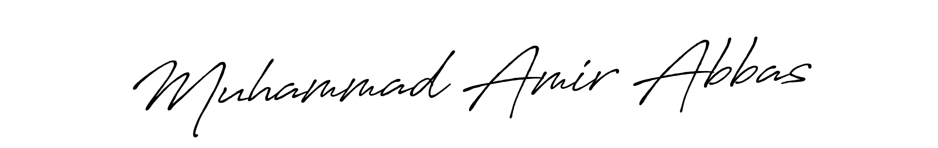 The best way (Antro_Vectra_Bolder) to make a short signature is to pick only two or three words in your name. The name Muhammad Amir Abbas include a total of six letters. For converting this name. Muhammad Amir Abbas signature style 7 images and pictures png
