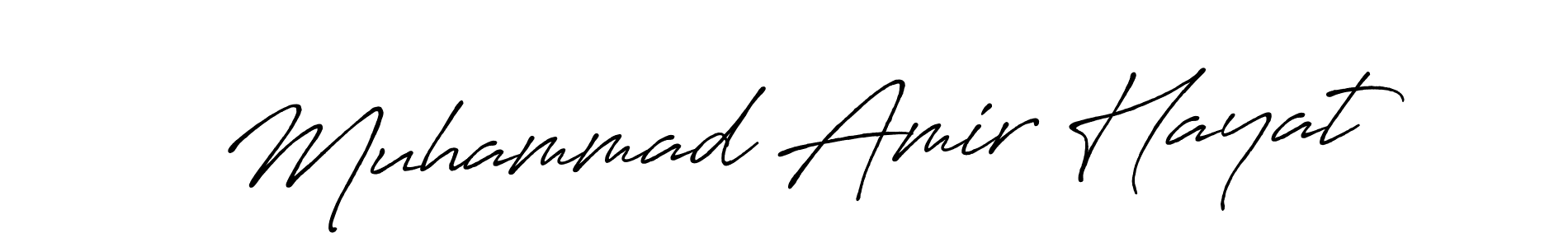 How to make Muhammad Amir Hayat signature? Antro_Vectra_Bolder is a professional autograph style. Create handwritten signature for Muhammad Amir Hayat name. Muhammad Amir Hayat signature style 7 images and pictures png