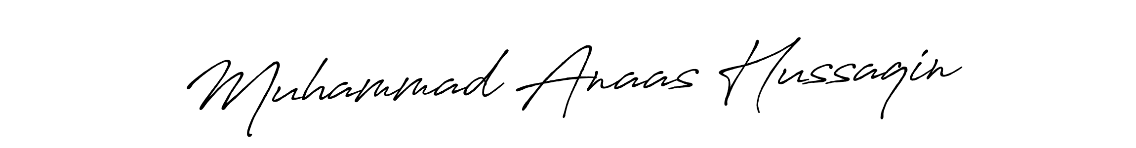 Make a beautiful signature design for name Muhammad Anaas Hussaqin. Use this online signature maker to create a handwritten signature for free. Muhammad Anaas Hussaqin signature style 7 images and pictures png