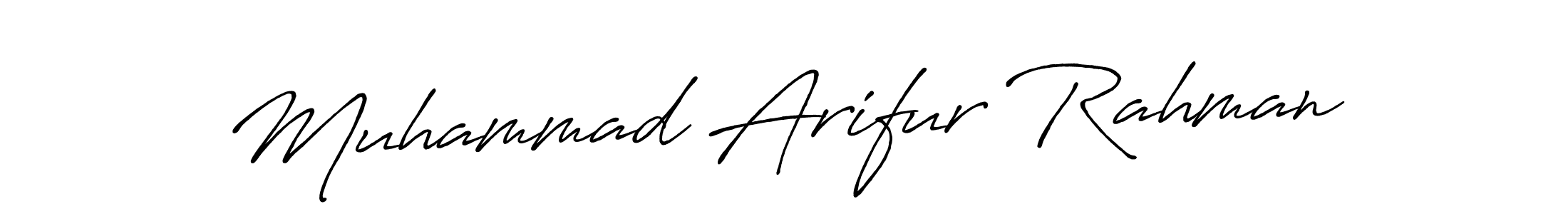 Use a signature maker to create a handwritten signature online. With this signature software, you can design (Antro_Vectra_Bolder) your own signature for name Muhammad Arifur Rahman. Muhammad Arifur Rahman signature style 7 images and pictures png