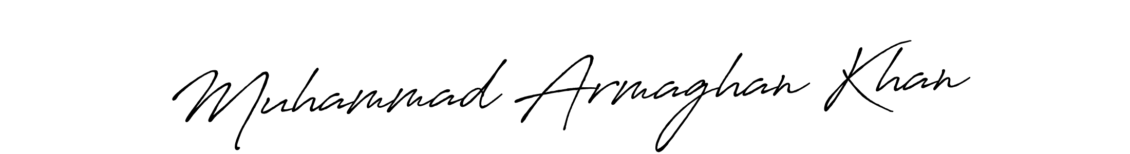 Also You can easily find your signature by using the search form. We will create Muhammad Armaghan Khan name handwritten signature images for you free of cost using Antro_Vectra_Bolder sign style. Muhammad Armaghan Khan signature style 7 images and pictures png