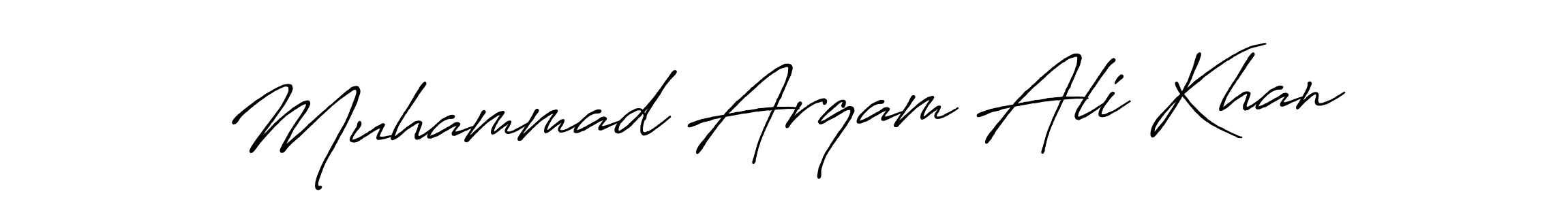 How to make Muhammad Arqam Ali Khan signature? Antro_Vectra_Bolder is a professional autograph style. Create handwritten signature for Muhammad Arqam Ali Khan name. Muhammad Arqam Ali Khan signature style 7 images and pictures png