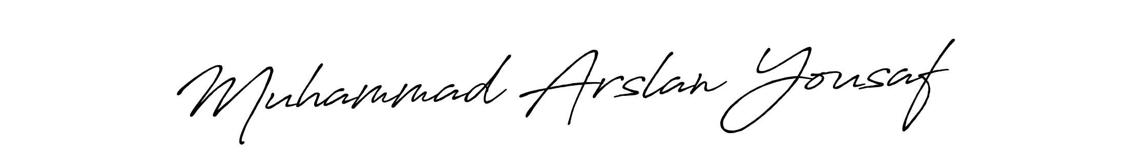 How to Draw Muhammad Arslan Yousaf signature style? Antro_Vectra_Bolder is a latest design signature styles for name Muhammad Arslan Yousaf. Muhammad Arslan Yousaf signature style 7 images and pictures png