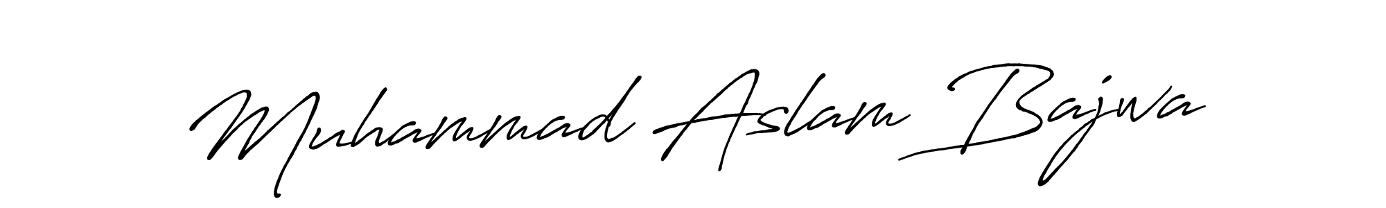 The best way (Antro_Vectra_Bolder) to make a short signature is to pick only two or three words in your name. The name Muhammad Aslam Bajwa include a total of six letters. For converting this name. Muhammad Aslam Bajwa signature style 7 images and pictures png