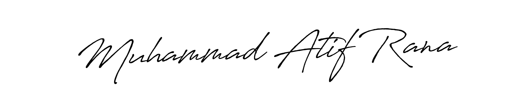 if you are searching for the best signature style for your name Muhammad Atif Rana. so please give up your signature search. here we have designed multiple signature styles  using Antro_Vectra_Bolder. Muhammad Atif Rana signature style 7 images and pictures png
