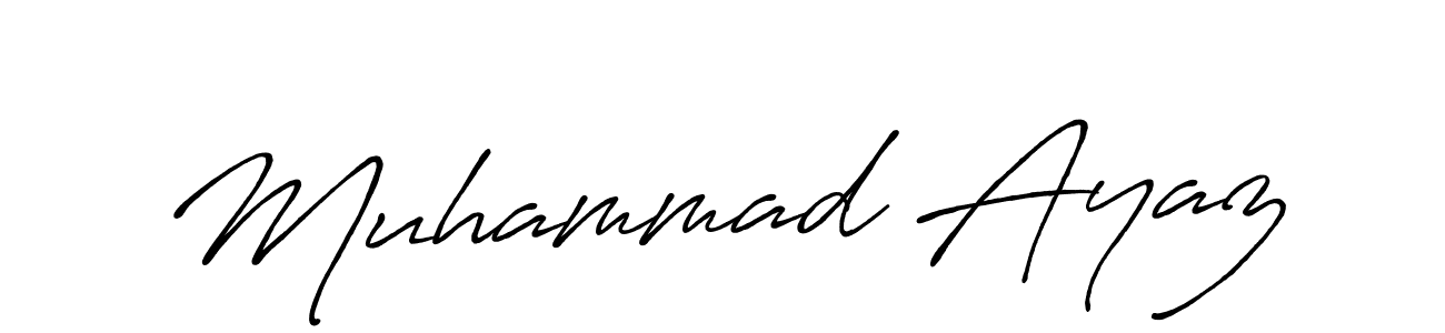 Similarly Antro_Vectra_Bolder is the best handwritten signature design. Signature creator online .You can use it as an online autograph creator for name Muhammad Ayaz. Muhammad Ayaz signature style 7 images and pictures png