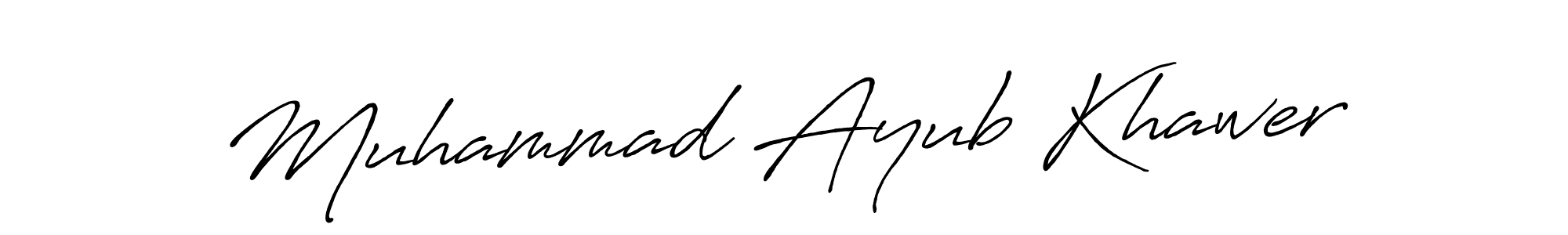 How to make Muhammad Ayub Khawer signature? Antro_Vectra_Bolder is a professional autograph style. Create handwritten signature for Muhammad Ayub Khawer name. Muhammad Ayub Khawer signature style 7 images and pictures png