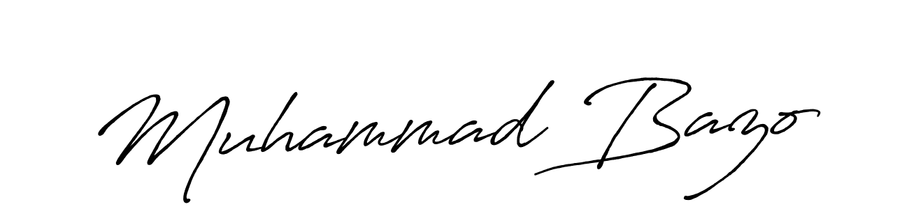 The best way (Antro_Vectra_Bolder) to make a short signature is to pick only two or three words in your name. The name Muhammad Bazo include a total of six letters. For converting this name. Muhammad Bazo signature style 7 images and pictures png