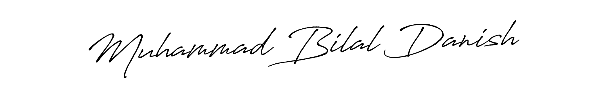 It looks lik you need a new signature style for name Muhammad Bilal Danish. Design unique handwritten (Antro_Vectra_Bolder) signature with our free signature maker in just a few clicks. Muhammad Bilal Danish signature style 7 images and pictures png