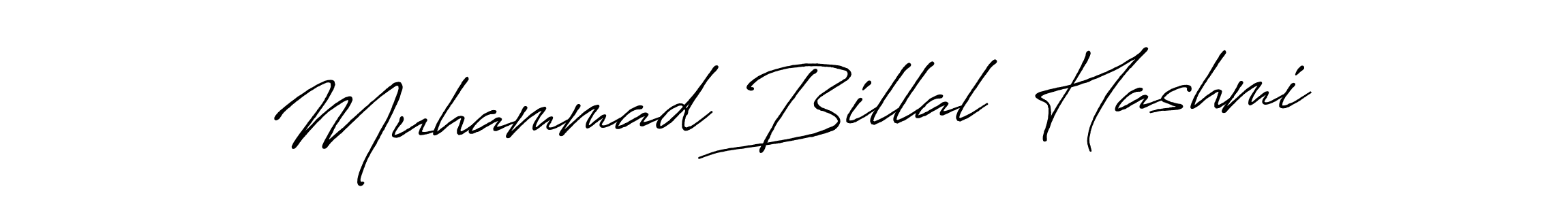 Also we have Muhammad Billal  Hashmi name is the best signature style. Create professional handwritten signature collection using Antro_Vectra_Bolder autograph style. Muhammad Billal  Hashmi signature style 7 images and pictures png