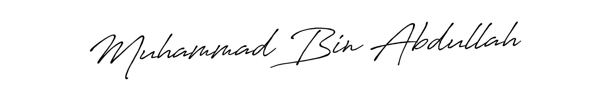 Best and Professional Signature Style for Muhammad Bin Abdullah. Antro_Vectra_Bolder Best Signature Style Collection. Muhammad Bin Abdullah signature style 7 images and pictures png