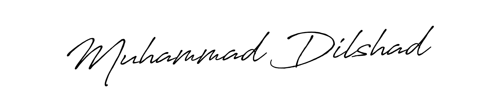 Antro_Vectra_Bolder is a professional signature style that is perfect for those who want to add a touch of class to their signature. It is also a great choice for those who want to make their signature more unique. Get Muhammad Dilshad name to fancy signature for free. Muhammad Dilshad signature style 7 images and pictures png