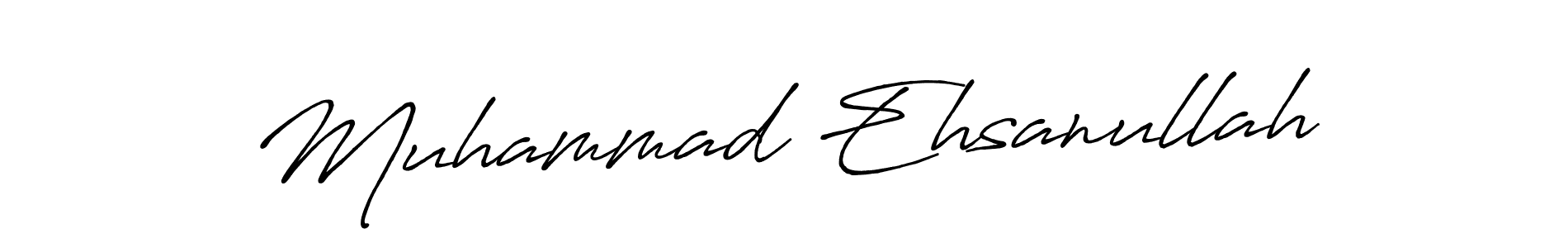 You should practise on your own different ways (Antro_Vectra_Bolder) to write your name (Muhammad Ehsanullah) in signature. don't let someone else do it for you. Muhammad Ehsanullah signature style 7 images and pictures png