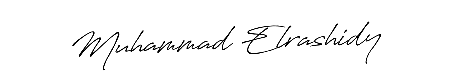 Also You can easily find your signature by using the search form. We will create Muhammad Elrashidy name handwritten signature images for you free of cost using Antro_Vectra_Bolder sign style. Muhammad Elrashidy signature style 7 images and pictures png