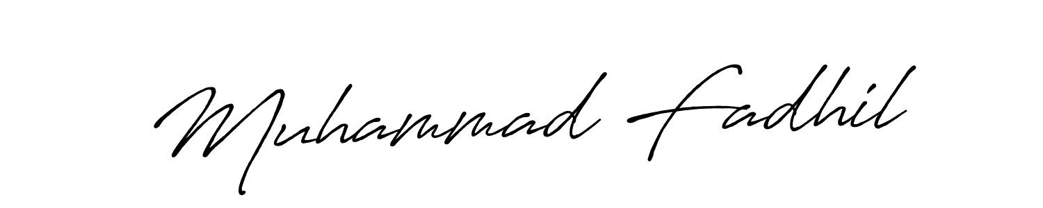 The best way (Antro_Vectra_Bolder) to make a short signature is to pick only two or three words in your name. The name Muhammad Fadhil include a total of six letters. For converting this name. Muhammad Fadhil signature style 7 images and pictures png
