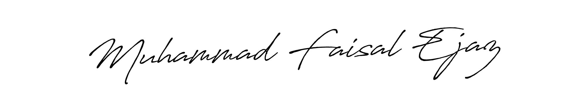 This is the best signature style for the Muhammad Faisal Ejaz name. Also you like these signature font (Antro_Vectra_Bolder). Mix name signature. Muhammad Faisal Ejaz signature style 7 images and pictures png