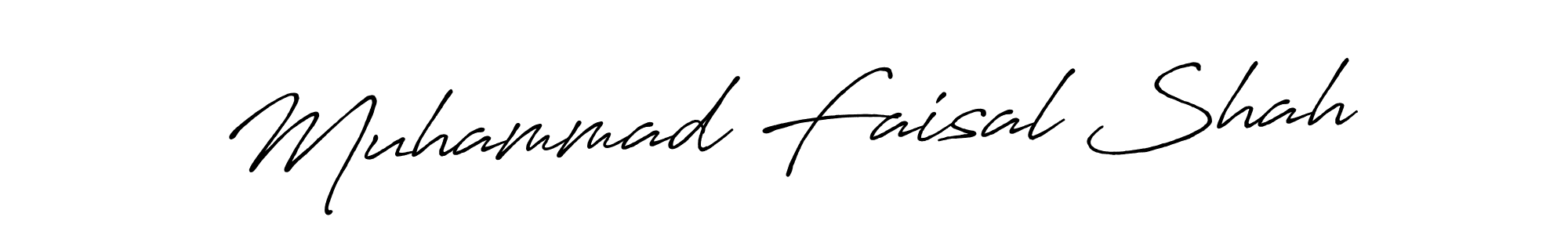It looks lik you need a new signature style for name Muhammad Faisal Shah. Design unique handwritten (Antro_Vectra_Bolder) signature with our free signature maker in just a few clicks. Muhammad Faisal Shah signature style 7 images and pictures png