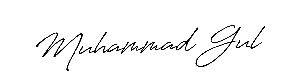 Use a signature maker to create a handwritten signature online. With this signature software, you can design (Antro_Vectra_Bolder) your own signature for name Muhammad Gul. Muhammad Gul signature style 7 images and pictures png