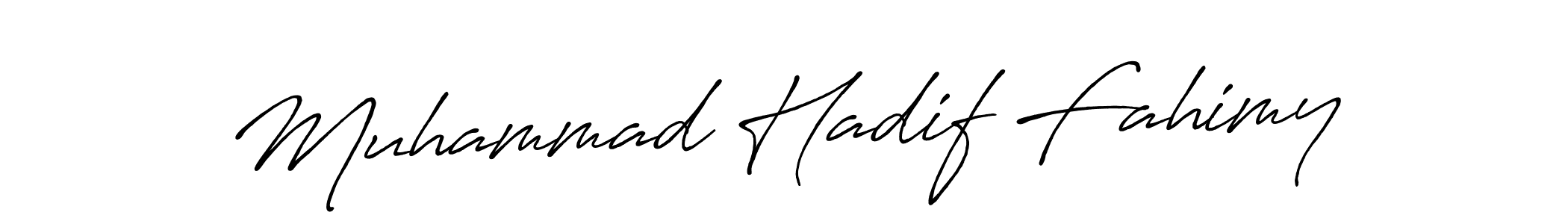 You can use this online signature creator to create a handwritten signature for the name Muhammad Hadif Fahimy. This is the best online autograph maker. Muhammad Hadif Fahimy signature style 7 images and pictures png