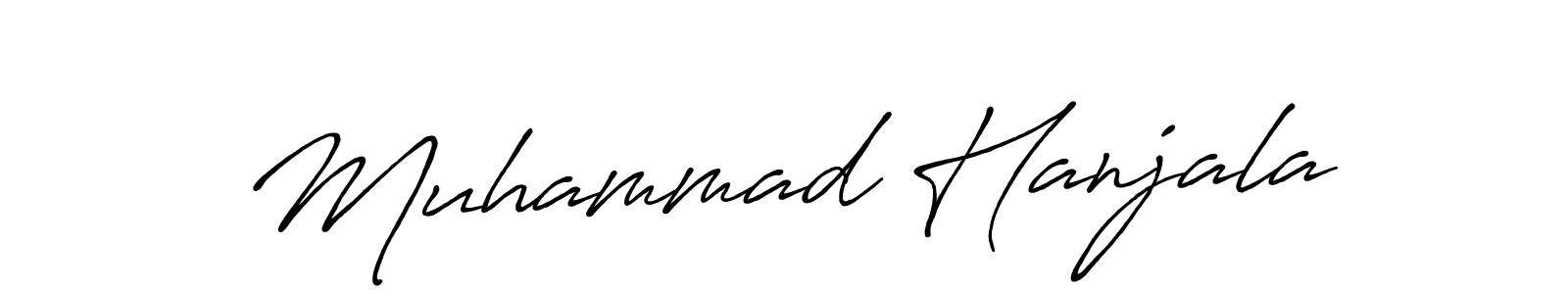 You should practise on your own different ways (Antro_Vectra_Bolder) to write your name (Muhammad Hanjala) in signature. don't let someone else do it for you. Muhammad Hanjala signature style 7 images and pictures png