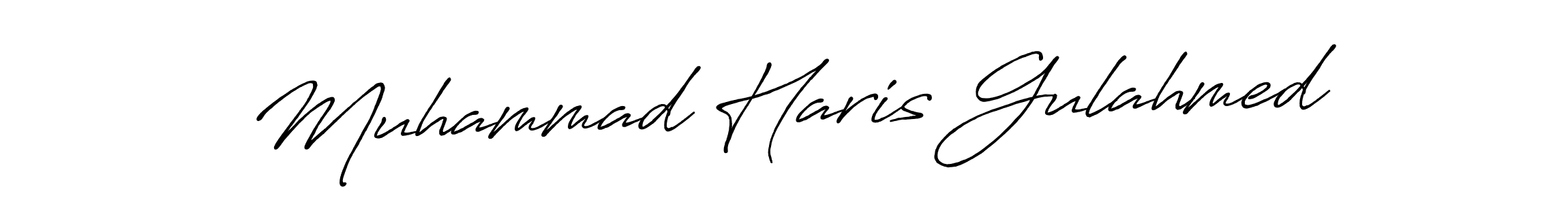 How to make Muhammad Haris Gulahmed signature? Antro_Vectra_Bolder is a professional autograph style. Create handwritten signature for Muhammad Haris Gulahmed name. Muhammad Haris Gulahmed signature style 7 images and pictures png