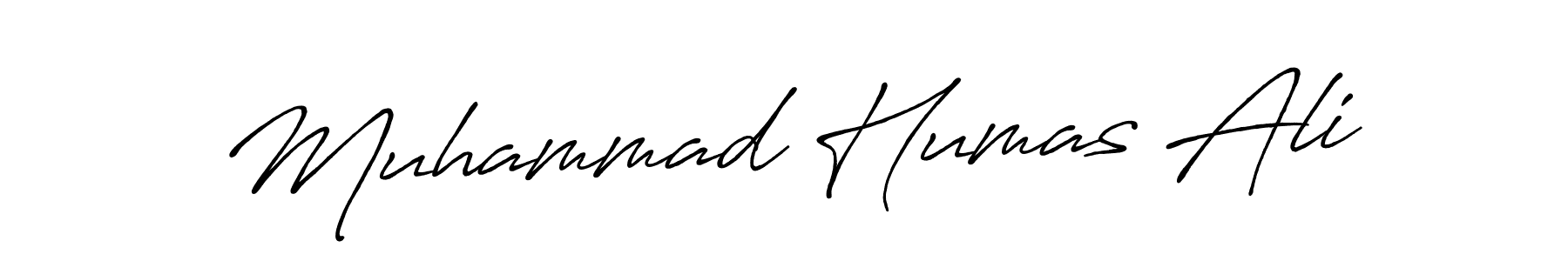 Also we have Muhammad Humas Ali name is the best signature style. Create professional handwritten signature collection using Antro_Vectra_Bolder autograph style. Muhammad Humas Ali signature style 7 images and pictures png