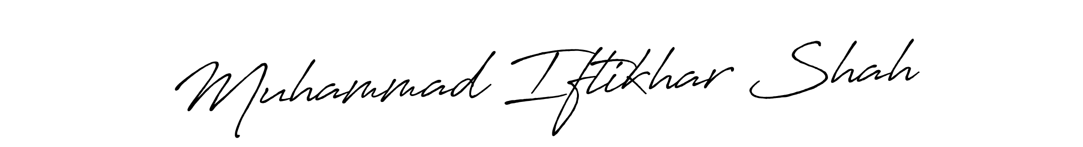 How to make Muhammad Iftikhar Shah signature? Antro_Vectra_Bolder is a professional autograph style. Create handwritten signature for Muhammad Iftikhar Shah name. Muhammad Iftikhar Shah signature style 7 images and pictures png