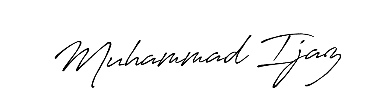 The best way (Antro_Vectra_Bolder) to make a short signature is to pick only two or three words in your name. The name Muhammad Ijaz include a total of six letters. For converting this name. Muhammad Ijaz signature style 7 images and pictures png