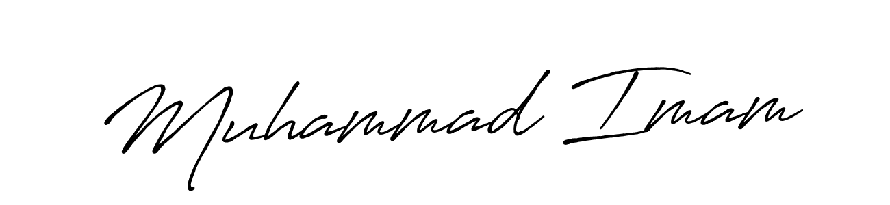 Antro_Vectra_Bolder is a professional signature style that is perfect for those who want to add a touch of class to their signature. It is also a great choice for those who want to make their signature more unique. Get Muhammad Imam name to fancy signature for free. Muhammad Imam signature style 7 images and pictures png