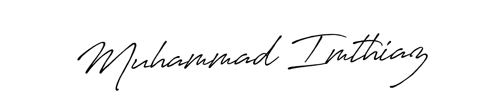 Muhammad Imthiaz stylish signature style. Best Handwritten Sign (Antro_Vectra_Bolder) for my name. Handwritten Signature Collection Ideas for my name Muhammad Imthiaz. Muhammad Imthiaz signature style 7 images and pictures png