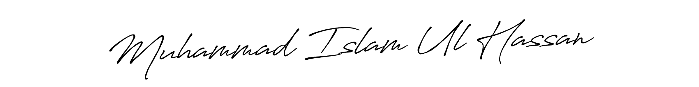 You can use this online signature creator to create a handwritten signature for the name Muhammad Islam Ul Hassan. This is the best online autograph maker. Muhammad Islam Ul Hassan signature style 7 images and pictures png