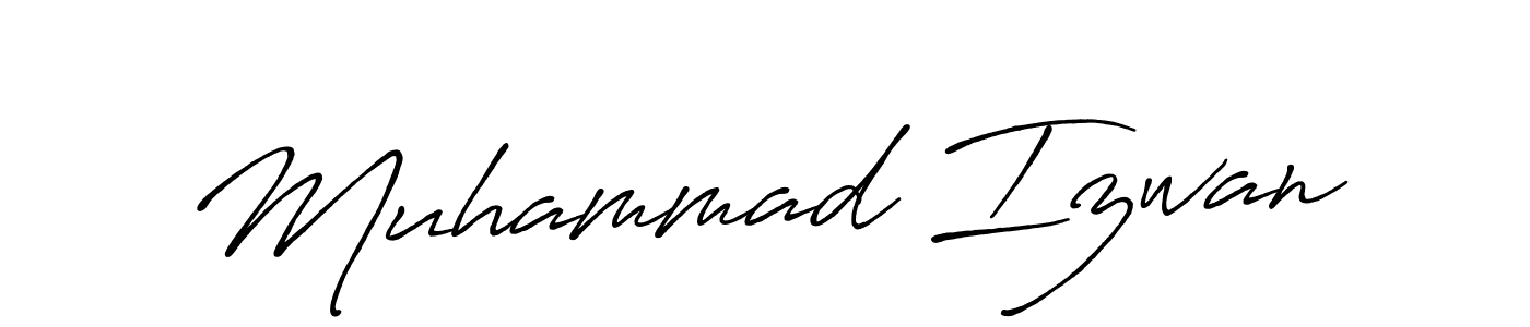 Once you've used our free online signature maker to create your best signature Antro_Vectra_Bolder style, it's time to enjoy all of the benefits that Muhammad Izwan name signing documents. Muhammad Izwan signature style 7 images and pictures png