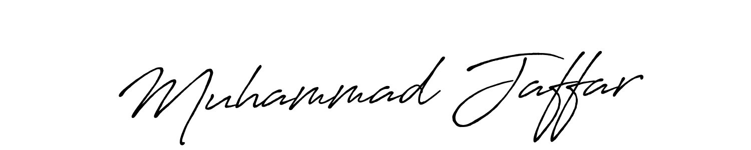 Make a beautiful signature design for name Muhammad Jaffar. With this signature (Antro_Vectra_Bolder) style, you can create a handwritten signature for free. Muhammad Jaffar signature style 7 images and pictures png