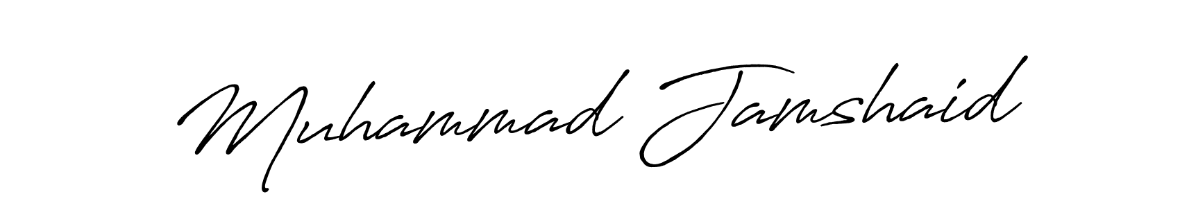 How to Draw Muhammad Jamshaid signature style? Antro_Vectra_Bolder is a latest design signature styles for name Muhammad Jamshaid. Muhammad Jamshaid signature style 7 images and pictures png