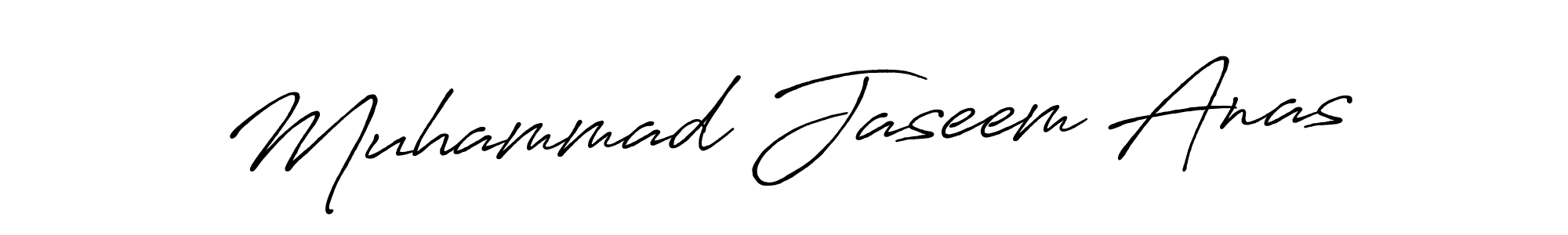 Design your own signature with our free online signature maker. With this signature software, you can create a handwritten (Antro_Vectra_Bolder) signature for name Muhammad Jaseem Anas. Muhammad Jaseem Anas signature style 7 images and pictures png