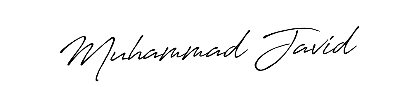 Antro_Vectra_Bolder is a professional signature style that is perfect for those who want to add a touch of class to their signature. It is also a great choice for those who want to make their signature more unique. Get Muhammad Javid name to fancy signature for free. Muhammad Javid signature style 7 images and pictures png