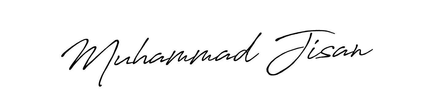 It looks lik you need a new signature style for name Muhammad Jisan. Design unique handwritten (Antro_Vectra_Bolder) signature with our free signature maker in just a few clicks. Muhammad Jisan signature style 7 images and pictures png