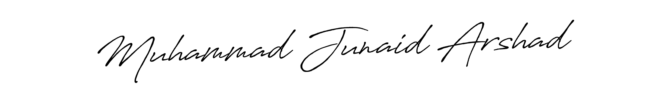 Also You can easily find your signature by using the search form. We will create Muhammad Junaid Arshad name handwritten signature images for you free of cost using Antro_Vectra_Bolder sign style. Muhammad Junaid Arshad signature style 7 images and pictures png