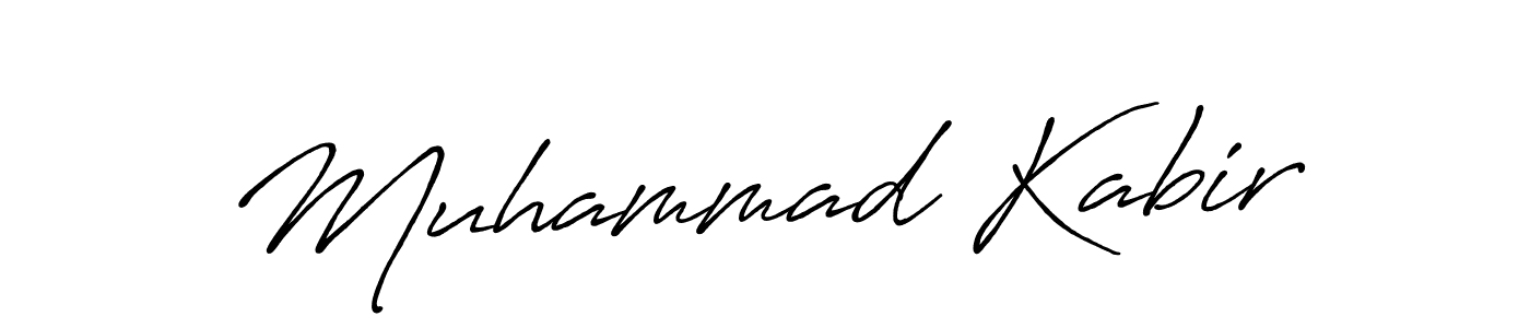 Muhammad Kabir stylish signature style. Best Handwritten Sign (Antro_Vectra_Bolder) for my name. Handwritten Signature Collection Ideas for my name Muhammad Kabir. Muhammad Kabir signature style 7 images and pictures png