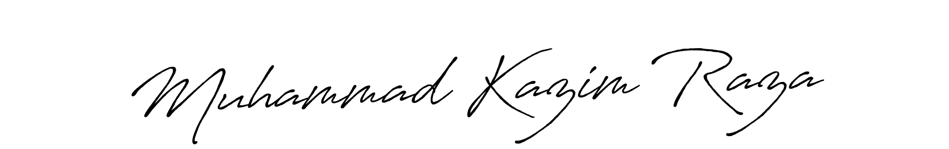 How to Draw Muhammad Kazim Raza signature style? Antro_Vectra_Bolder is a latest design signature styles for name Muhammad Kazim Raza. Muhammad Kazim Raza signature style 7 images and pictures png