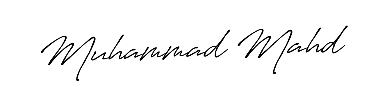 How to Draw Muhammad Mahd signature style? Antro_Vectra_Bolder is a latest design signature styles for name Muhammad Mahd. Muhammad Mahd signature style 7 images and pictures png