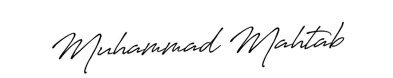 How to Draw Muhammad Mahtab signature style? Antro_Vectra_Bolder is a latest design signature styles for name Muhammad Mahtab. Muhammad Mahtab signature style 7 images and pictures png