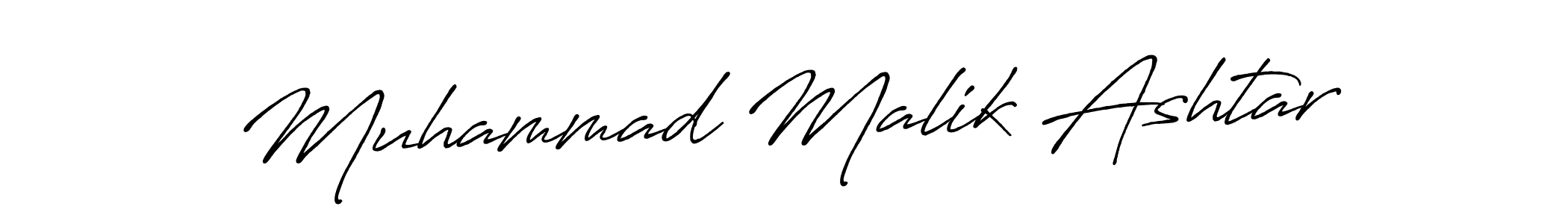 Muhammad Malik Ashtar stylish signature style. Best Handwritten Sign (Antro_Vectra_Bolder) for my name. Handwritten Signature Collection Ideas for my name Muhammad Malik Ashtar. Muhammad Malik Ashtar signature style 7 images and pictures png
