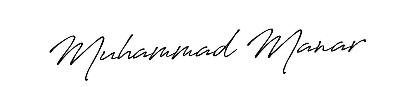 Similarly Antro_Vectra_Bolder is the best handwritten signature design. Signature creator online .You can use it as an online autograph creator for name Muhammad Manar. Muhammad Manar signature style 7 images and pictures png