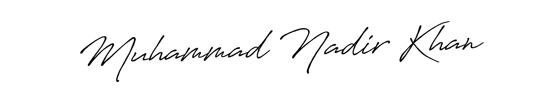Similarly Antro_Vectra_Bolder is the best handwritten signature design. Signature creator online .You can use it as an online autograph creator for name Muhammad Nadir Khan. Muhammad Nadir Khan signature style 7 images and pictures png