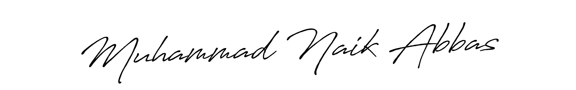 The best way (Antro_Vectra_Bolder) to make a short signature is to pick only two or three words in your name. The name Muhammad Naik Abbas include a total of six letters. For converting this name. Muhammad Naik Abbas signature style 7 images and pictures png