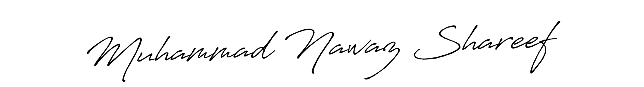 Antro_Vectra_Bolder is a professional signature style that is perfect for those who want to add a touch of class to their signature. It is also a great choice for those who want to make their signature more unique. Get Muhammad Nawaz Shareef name to fancy signature for free. Muhammad Nawaz Shareef signature style 7 images and pictures png