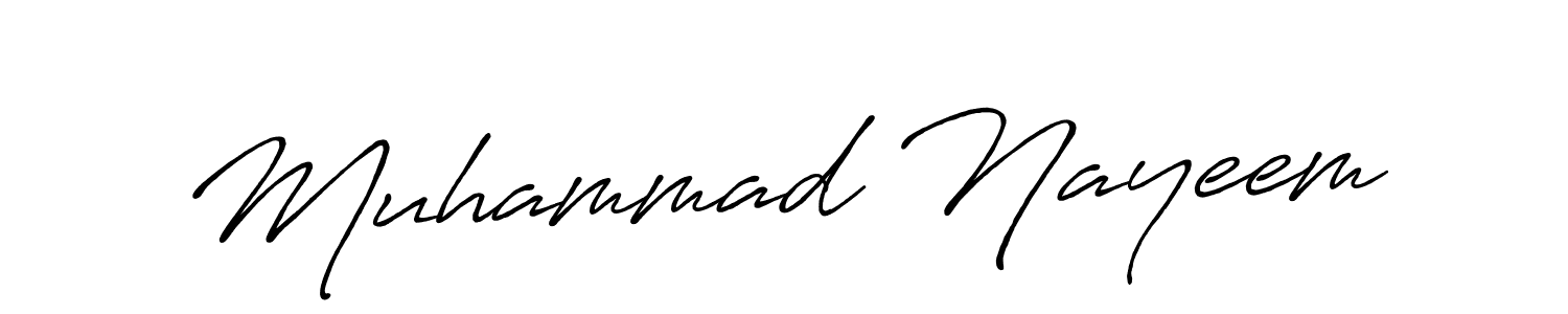 How to Draw Muhammad Nayeem signature style? Antro_Vectra_Bolder is a latest design signature styles for name Muhammad Nayeem. Muhammad Nayeem signature style 7 images and pictures png