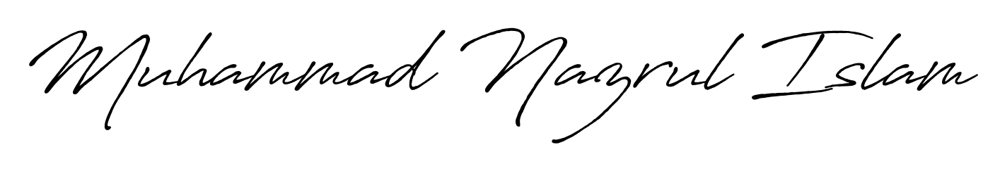 Elevate your brand with a stunning Muhammad Nazrul Islam eSignature. The Antro_Vectra_Bolder style provides a balanced, flowing aesthetic for everyday signing. Muhammad Nazrul Islam signature style 7 images and pictures png